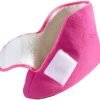 Silvert's Adaptive Clothing & Footwear Men’s & Women’s Extra Wide Soft Fleece Diabetic Bootie Slippers for Seniors - Image 3