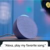 Amazon Echo Pop | Alexa fits in anywhere: bedroom, living room, bathroom, office, and small spaces | Charcoal - Image 3