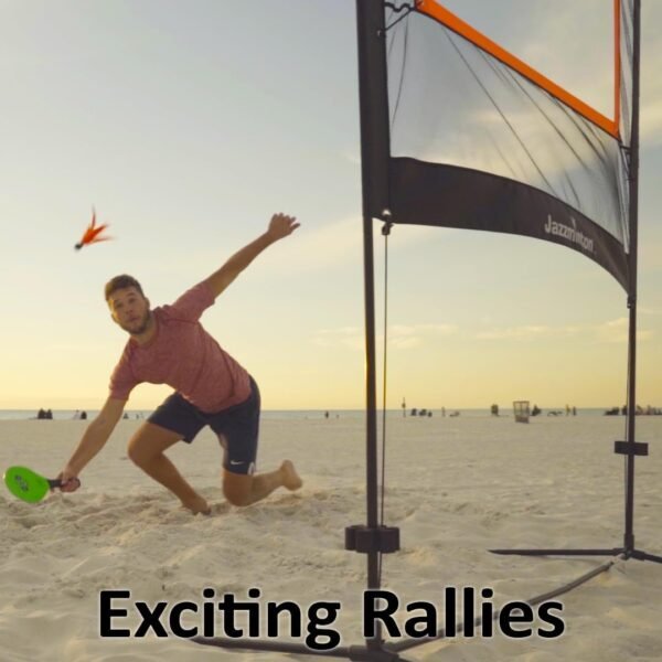 Sport - Indoor & Outdoor, No Boundaries - Similar to Pickleball, Badminton and Tennis with A Whole New Spin On It - Fun Games for Kids & Adults - Image 2