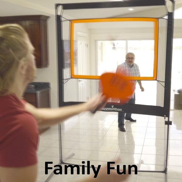 Sport - Indoor & Outdoor, No Boundaries - Similar to Pickleball, Badminton and Tennis with A Whole New Spin On It - Fun Games for Kids & Adults - Image 3